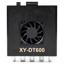 XY-DT600 2.1 Channel Digital Amplifier 300Wx2+600W TPA3255 Dual Core for Home Audio Car DIY, Plug in Terminal