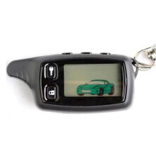 4 33.92MHZ Tw9010 LCD Remote Control Keychain for Tomahawk Way Car Alarm System Russian Tomahawk TW-9010