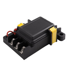 Vattentät 32VDC Strömfördelningsmodul 7 Kretsar 3 MIDI & 4 AUTO BLADE FUSE DOSA Plast 10Ka