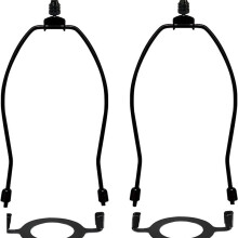 Detachable Lamp Shade Holder Lamp Bracket Shade Holder with Standard Saddle and Lamp Finial for Floor or Table Lamps