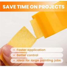 Easy Tear Painters Tape for Painting DIY Labeling Residue-Free Decorative Paper Tape for Home, Office&Art Pro