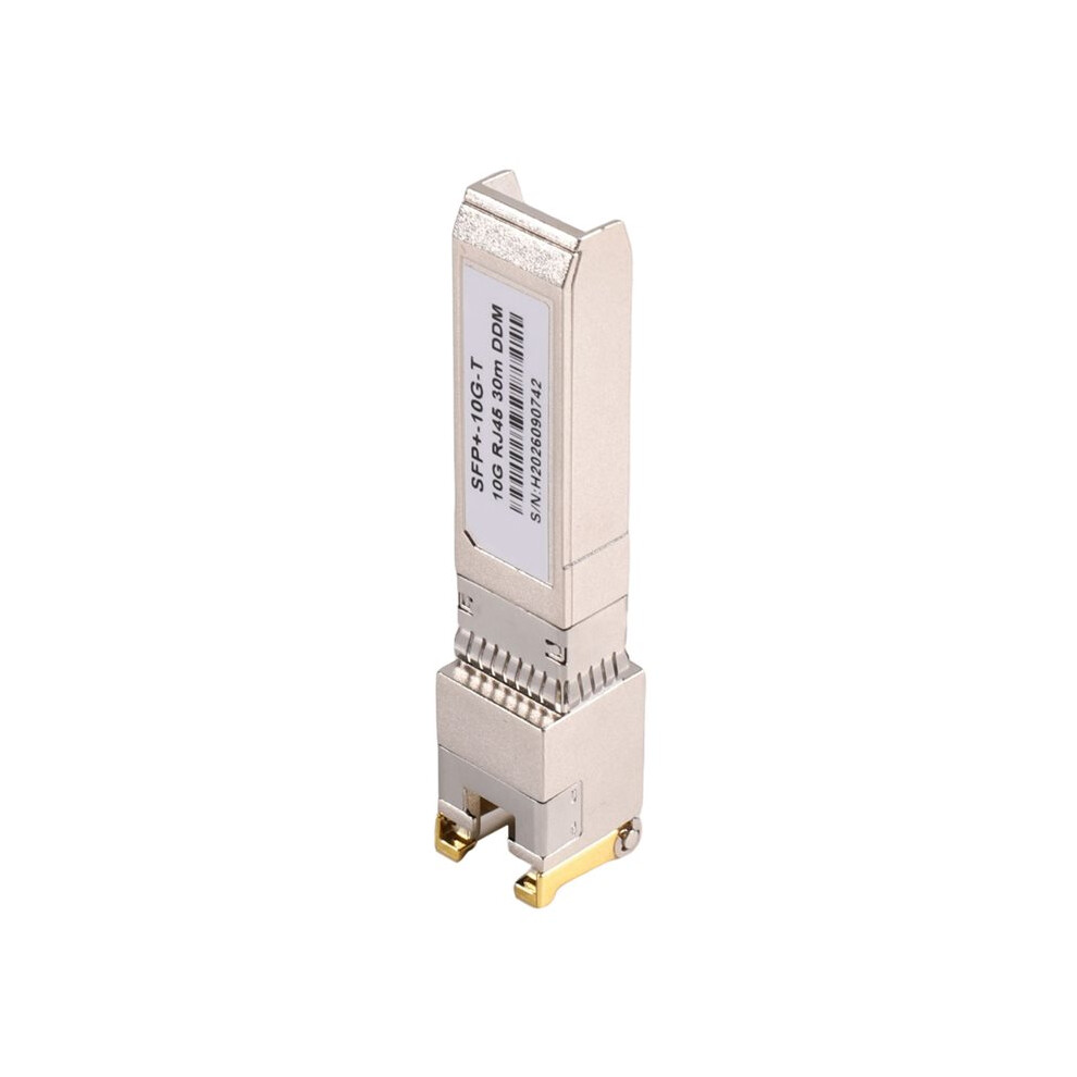 10 Sfp Module 10-Gb-SFP+-Modul, 10G-SFP+-zu-RJ45-Kupfer-Transceiver-Modul, 1,25/2,5/5 ...