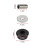 Polyurethane Front Differential Side Mount Bushings Kit for  H3 2006-2010 4