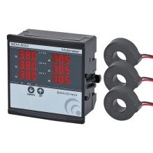 SEM-XXD Digital Multimeter, Contains 3 C.T, Three Phase Volt(L-L),(L-N), Ampere ,Frequency, Phase Sequence Display