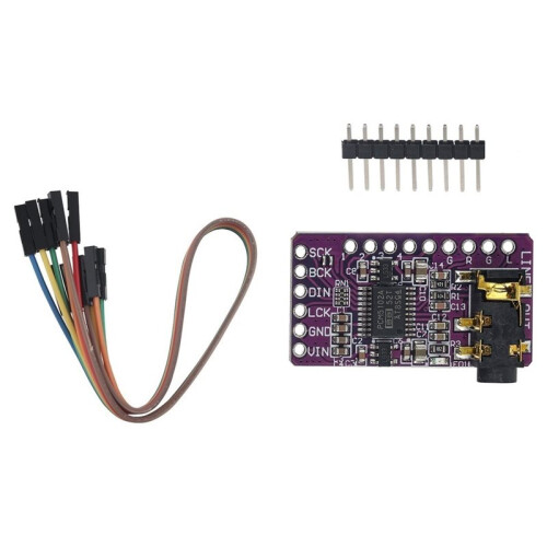 1Pcs IIS PCM5102A DAC Decoder PCM5102 I2S Player Module for Raspberry Pi PHAT Format Board Digital PCM5102 Audio Board