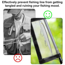 8pcs Clear Fishing Lure Wraps, Transparent Lure Covers for Rod Storage, -Proof Hook Protection