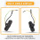 For   MAX G3 Electric Scooter Charger Port Replacement - AC Charging Cable Base Assembly Accessories 7