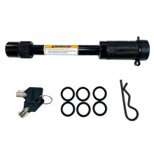 5/8-Inch Trailer Hitch Lock -Heavy-Duty Anti-Theft Pin Lock (Includes Keys, R-Clip, and Rubber Washers) for Truck Towing