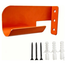 1set Wall-Mounted Chainsaw Holder - Garage Storage, Space-Saving Organizer for Garden Powers Tool Orange