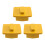 3Pcs Concrete Floor Polishing Tools Double Segment Diamond Grinding Blocks for Cement Surface and Stone Floor 1