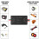 2Pcs Flash Strobe Controller 12V 24V GS-100C Auto Car Flasher Module for Tail Side Clearance Top LED Lights 4
