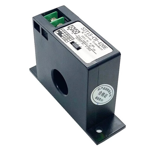 SZT15 AC Current Transmitter Output Analog Current Signal Isolation Hall Sensor AC 0-10/20/50A Output DC4-20mA Convert