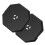 2pcs Wall Panel Mounting Blocks - Hexagonal Fasteners for Secure & Easy Drywall Installation, Model 130110006001 2