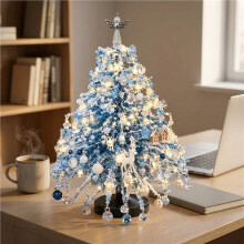 DIY-Weihnachtsbaum-Bastelset mit Perlen, Kristall-Weihnachtsbastelset für Kinder und Erwachsene, Handgefertigte Tischdekoration, Weihnachtsgeschenk,