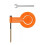 5mm Thickened Self-Healing TPU Shooting Target, Embedded Combination Design, 360 Rotatable Tree Spike Target 2