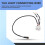 Battery Tail Light Cable for  MAX G3 Electric Scooter Taillight Controller Connecting Cable Parts 7