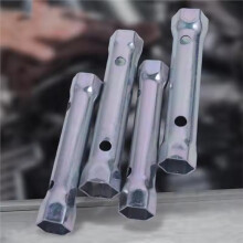 Set di 10 Chiavi A Bussola Metriche per Tubi, Albero Cavo da 6-22 mm, per Riparazioni Auto, Idraulica e Meccanica. Kit di Attrezzi Manuali Essenziali.