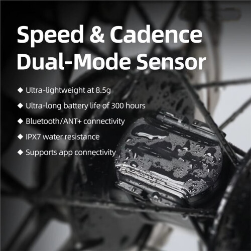 2 Stuks Cadence Speed Dual Sensor ANT+  Waterdichte Fietscomputer Snelheidsmeter GPS Fietsaccessoires 2