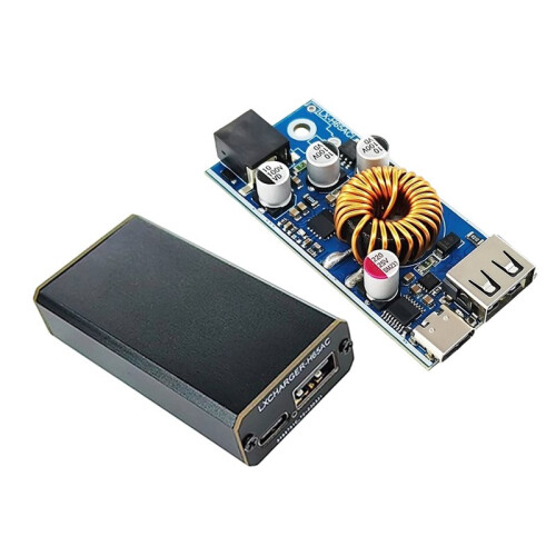 12-96V High Voltage Buck Module with Case PD/QC2.0 3.0 Multiple Fast Charging Protocols for IOS/Xiao MI/ Phone