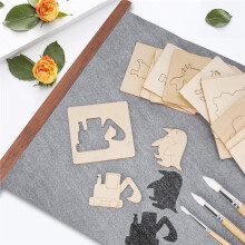 Water Drawing Writing Canvas Set, 3 Magic Canvas Paint with Water, with Magnetic Frames, 6 Water Pens,Painting Templates