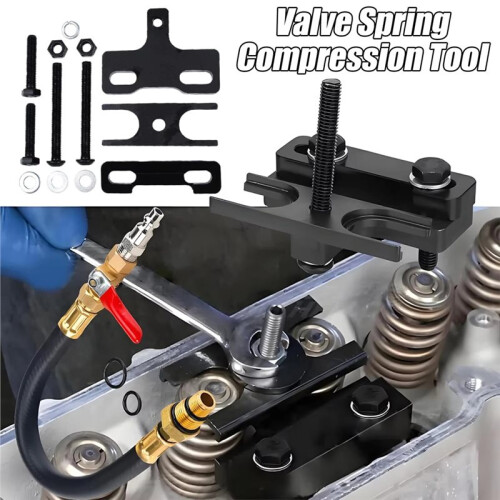 Valve Spring Compressor, Air Valve Holding Hose Tool, Engine Valve Spring Compressor for LSX LS1 LS2 LS3 LS6 1