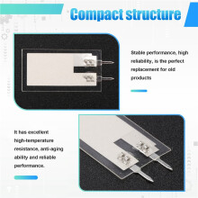 Shielded Piezoelectric Film Sensor Piezoelectric Film PVDF No Power Frequency Interference 1PCS
