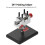 Slide Rail Precision Stainless Steel Clamps Bench Vise 45 Adjustable Model Making Tools for Modeling Bench 6