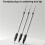 Replacement Soldering Iron Tips Matching 5V Soldering Iron for Circuit Repair Electronic Small Component Welding 2