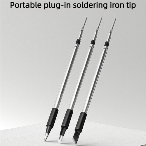 Replacement Soldering Iron Tips Matching 5V Soldering Iron for Circuit Repair Electronic Small Component Welding 1