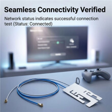 WiFi Wireless Antenna Module Connector Cable for PS5 WiFi Antenna Flex Cable for PS5 Pro Game Console