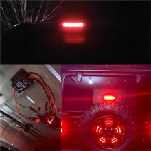 4 Stuks 12V-24V Flits-/Stroboscoopcontroller/Knipperlichtmodule voor 3e LED-Remlicht/Achterlicht