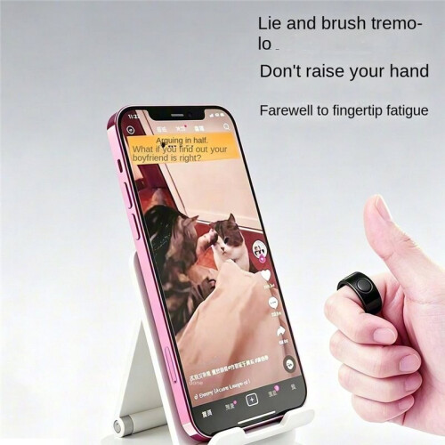 2PCS    Wireless Fingertip Remote Control  Scroller Page Turner  for Mobile Phone Tablet 2