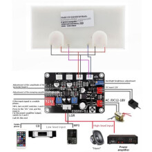 TS-318 Zeer Nauwkeurige, Hoogwaardige VU-Niveaumeter (Audio-/Vermogens-/DB-Meter voor Buizenversterkers)
