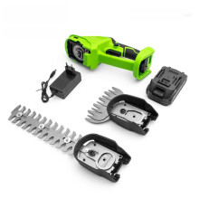 (3.6V)Tagliasiepi da giardino a batteria litio con lame corte e lunghe per paesaggistica