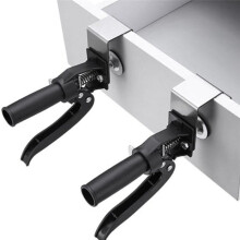 2Pcs Drawer Front Installation Clamps, Quick-Release Cabinet Drawer Panel U Clamp Woodworking Installation Tool