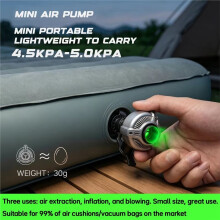 Pocket Electric Inflatable Pump Portable Wireless Air Compressor Inflator Deflate Air Pumps Hiking Camping Equipment