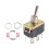 AC 250V/10A 125V/15A DPDT 3 Position /OFF/ 6 Pins Toggle  Black+Silver 2