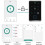 Support Tuya APP Fingerprint Access Control Keyboard RFID Keyboard 125Khz13.56MHz Intelligent Control 9