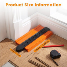 Contour Gauge Engraved Scale Contour Gauge Profile Tool Duplicator Measure Copy Tool Shape Duplicator for Woodworking