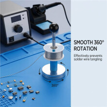 360 Rotating Solder Wire Holder Anti- Multifunctional Rotatable Solder Reel Stand Welding Tool Accessory