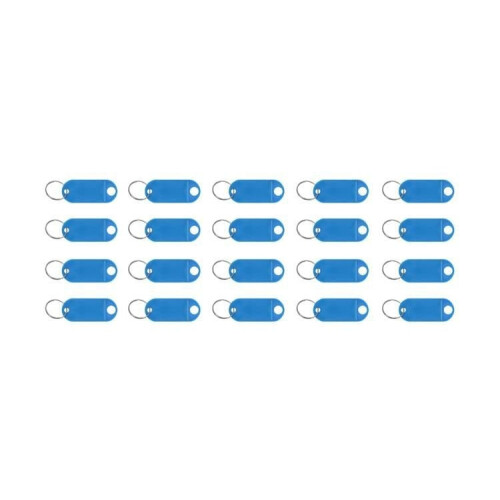 Set brelocuri/identificatori pentru chei 100 buc