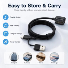 Ladekabel 2 M für Elektronische 12-Gang-Schaltung Di2 EW-EC300, Elektronischer Fahrrad-Ladeadapter, USB Typ-C