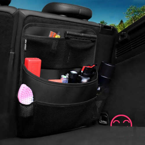 Auto Rücksitz Organizer Tasche Schwarz