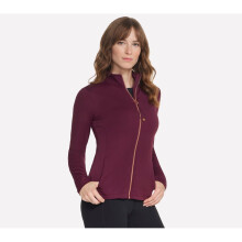 (, ) Skechers GOFLEX Harmony Jacket Women's Purple Jacket