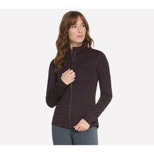 (, ) Skechers GOFLEX Harmony Jacket Women's Brown Jacket
