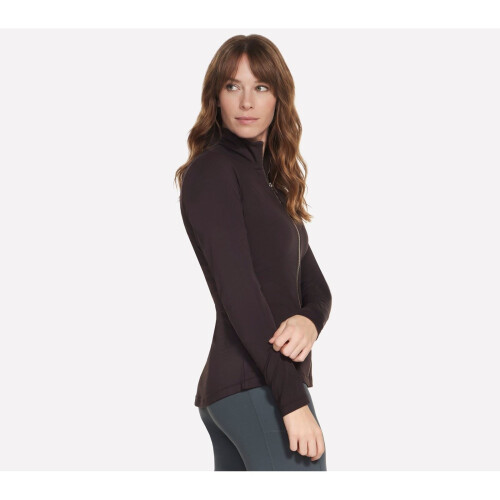 Skechers (, ) Skechers GOFLEX Harmony Jacket Women's Brown Jacket 2