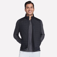 (, ) Skechers GOShield Hybrid Vest Men's Black Gilets