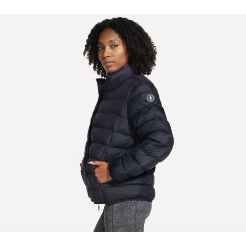 Skechers (, ) Skechers Cozy Fit Jacket Women's Black Jacket 2