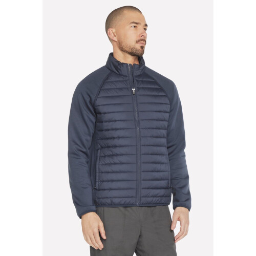 Skechers (, ) Skechers Go Shield Hybrid Jacket 2.0 Men's Blue Jacket