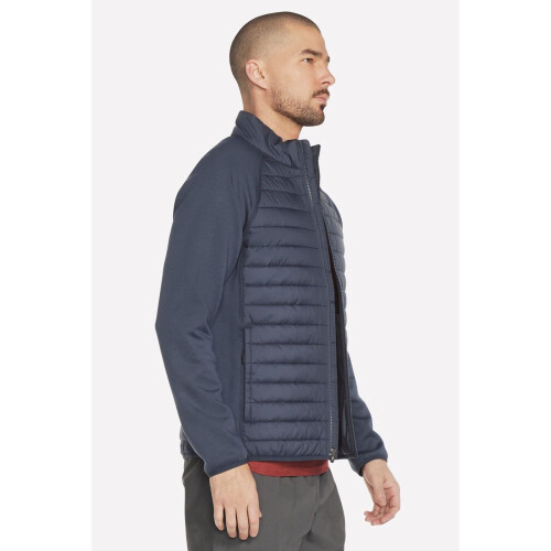 Skechers (, ) Skechers Go Shield Hybrid Jacket 2.0 Men's Blue Jacket 2